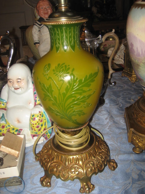 EXAMPLES OF ANTIQUE LAMPS AND LIGHTING FOR SALE