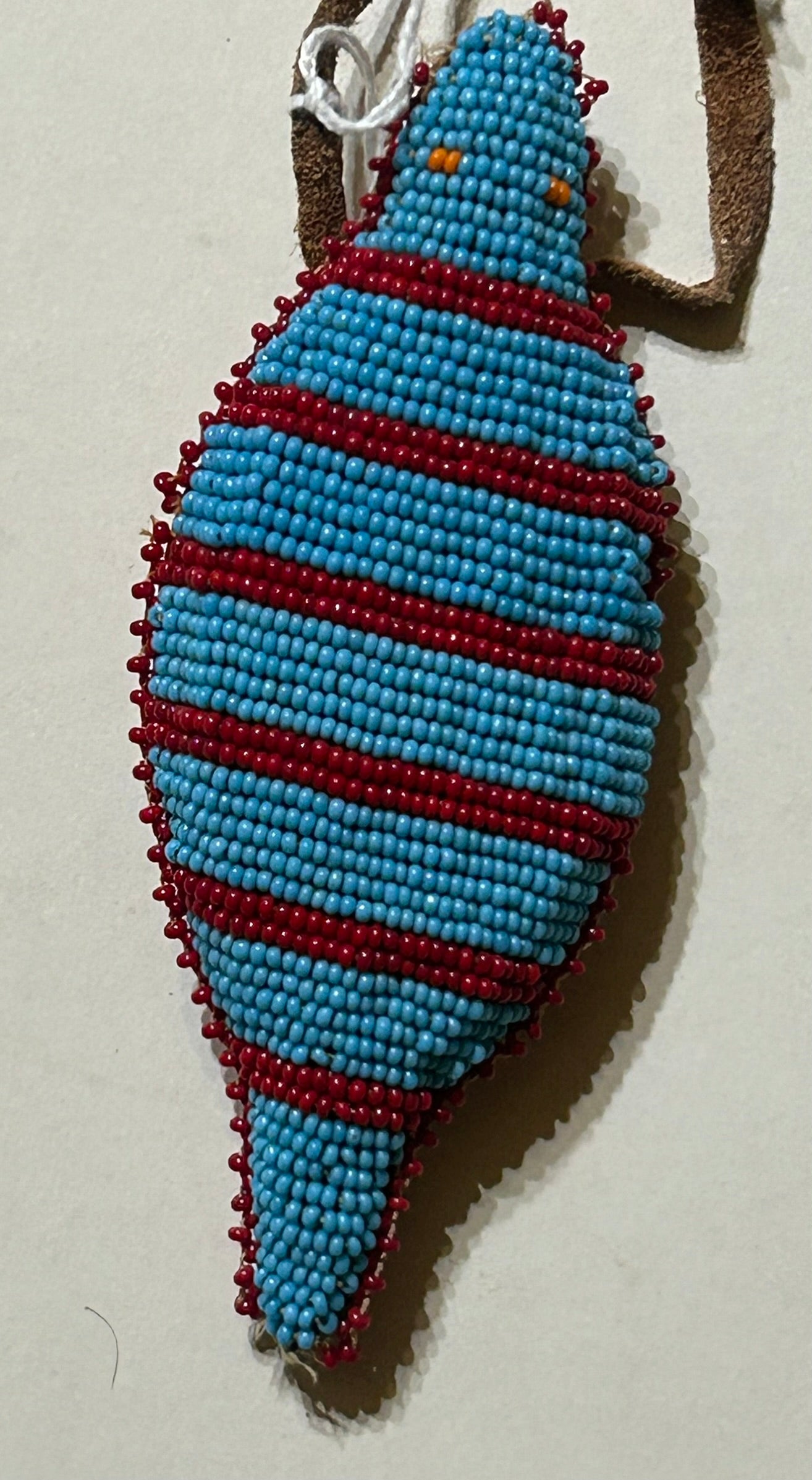 NATIVE AMERICAN BEADED FETISH NOT REAL EARLY
