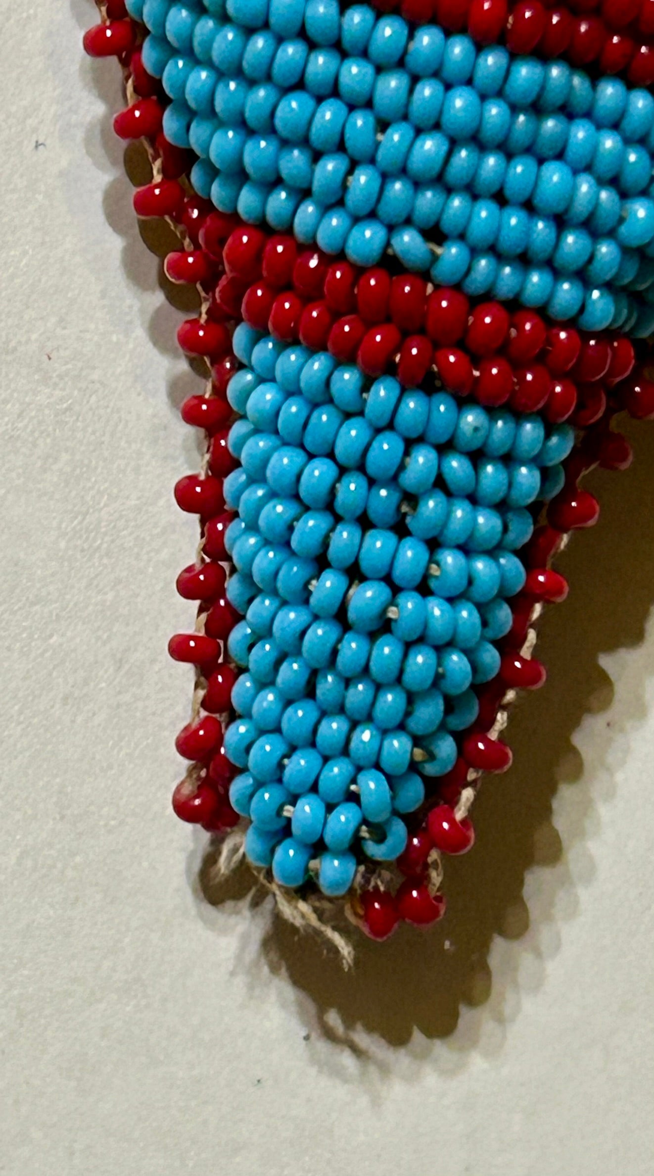 NATIVE AMERICAN BEADED FETISH NOT REAL EARLY
