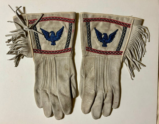 WESTERN DESIGN WOMENS GLOVES WITH EAGLES