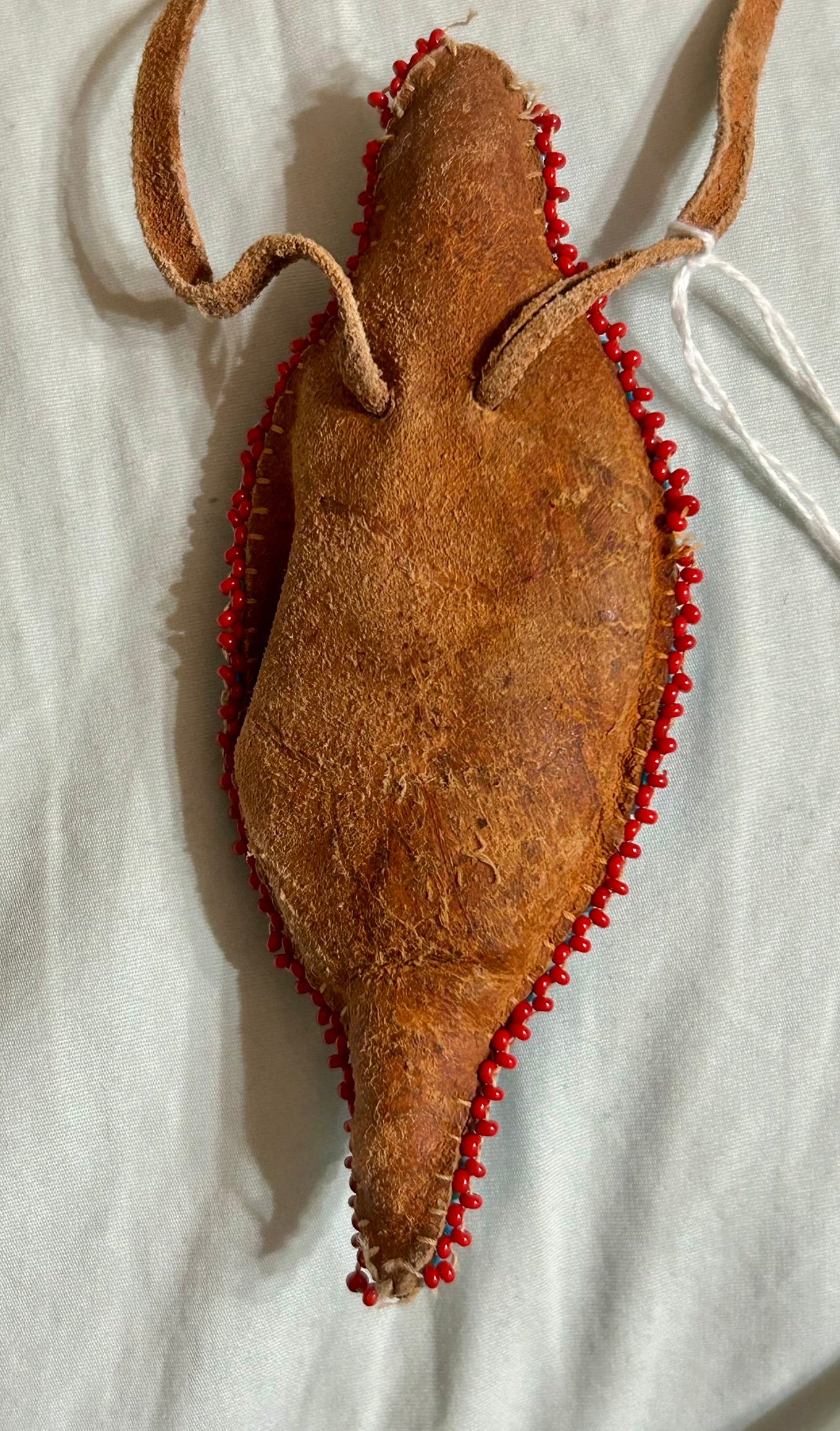 NATIVE AMERICAN BEADED FETISH NOT REAL EARLY