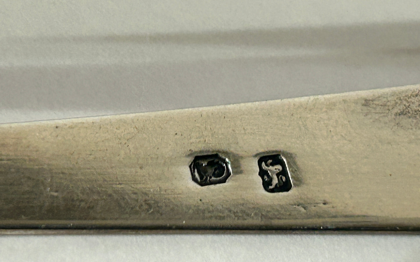 STERLING SILVER ANTIQUE TONGS BY SAMUEL WINTLE 1785