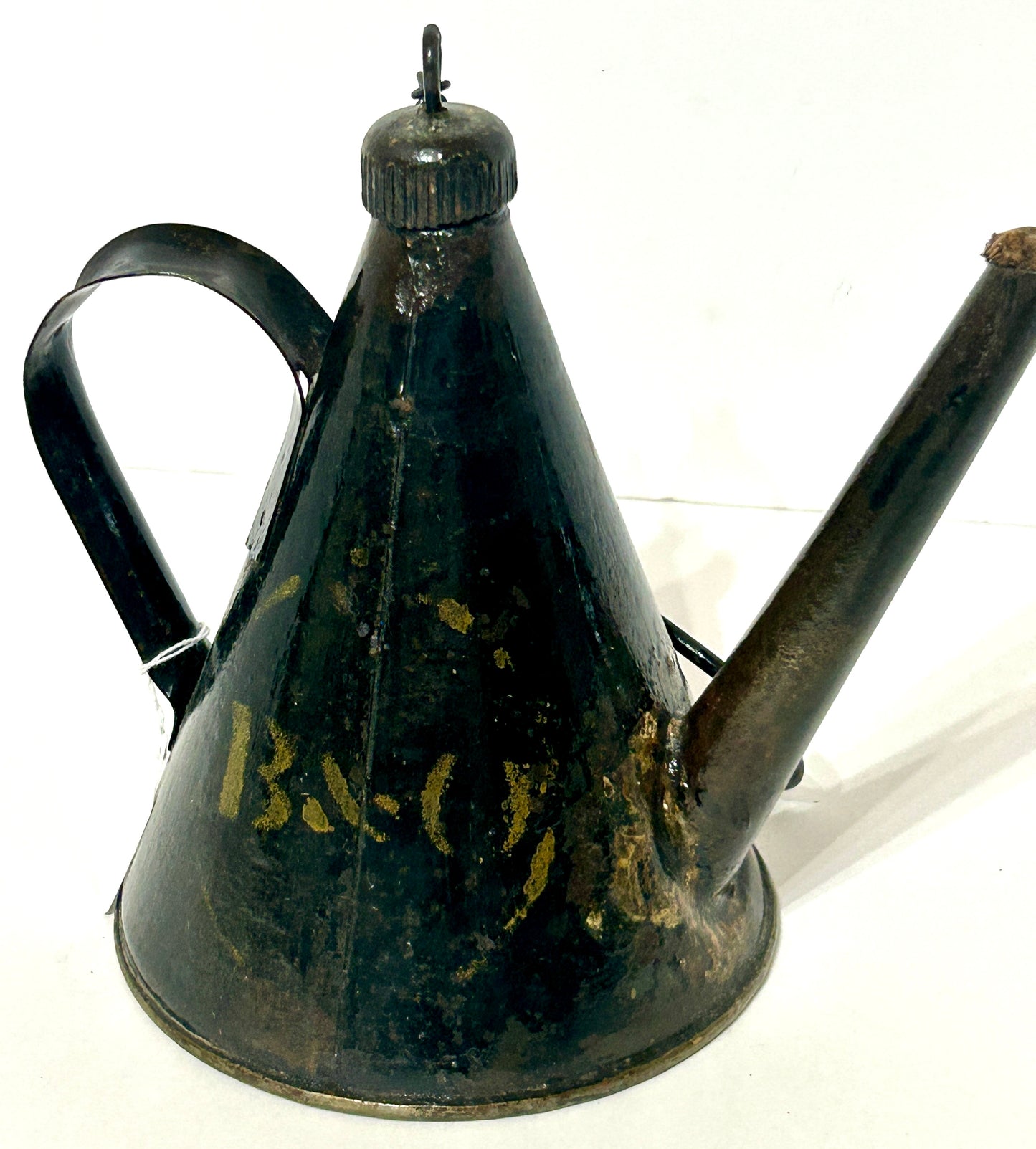 B & O RAILROAD ANTIQUE TIN TORCH LAMP