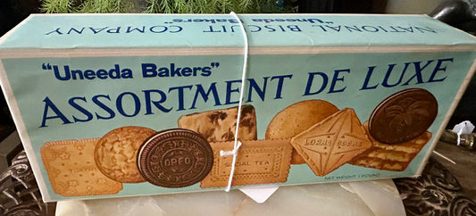 NABISCO BAKERS ASSORTMENT DE LUXE ANTIQUE DISPLAY BOX