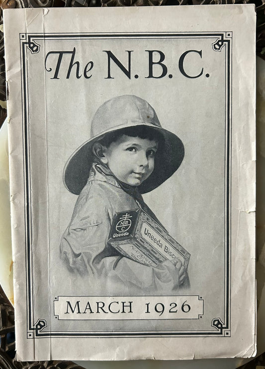 ANTIQUE NATIONAL BISCUIT COMPANY MARCH 1926 DEALER 31 PAGE MAGAZINE
