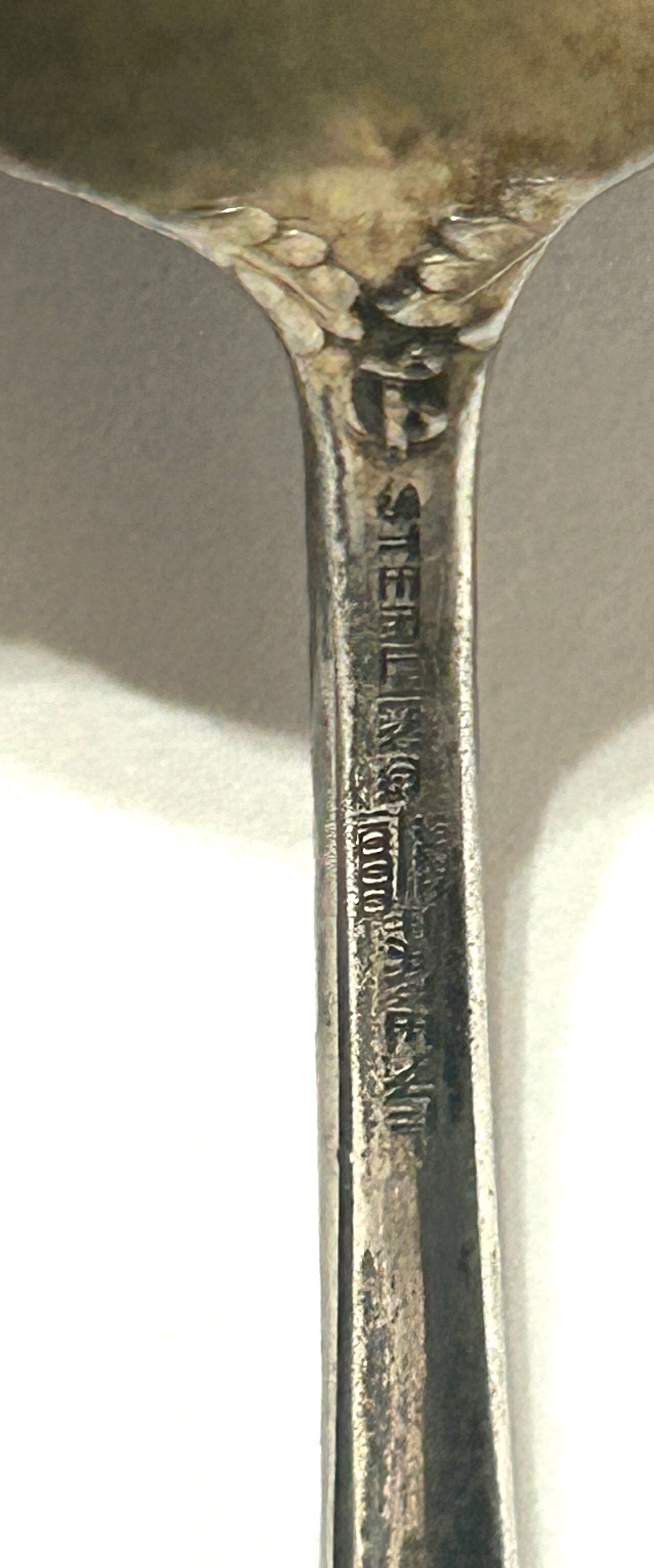 WM. DURGIN STERLING CHRYSANTHEMUM PATTERN BONBON SPOON