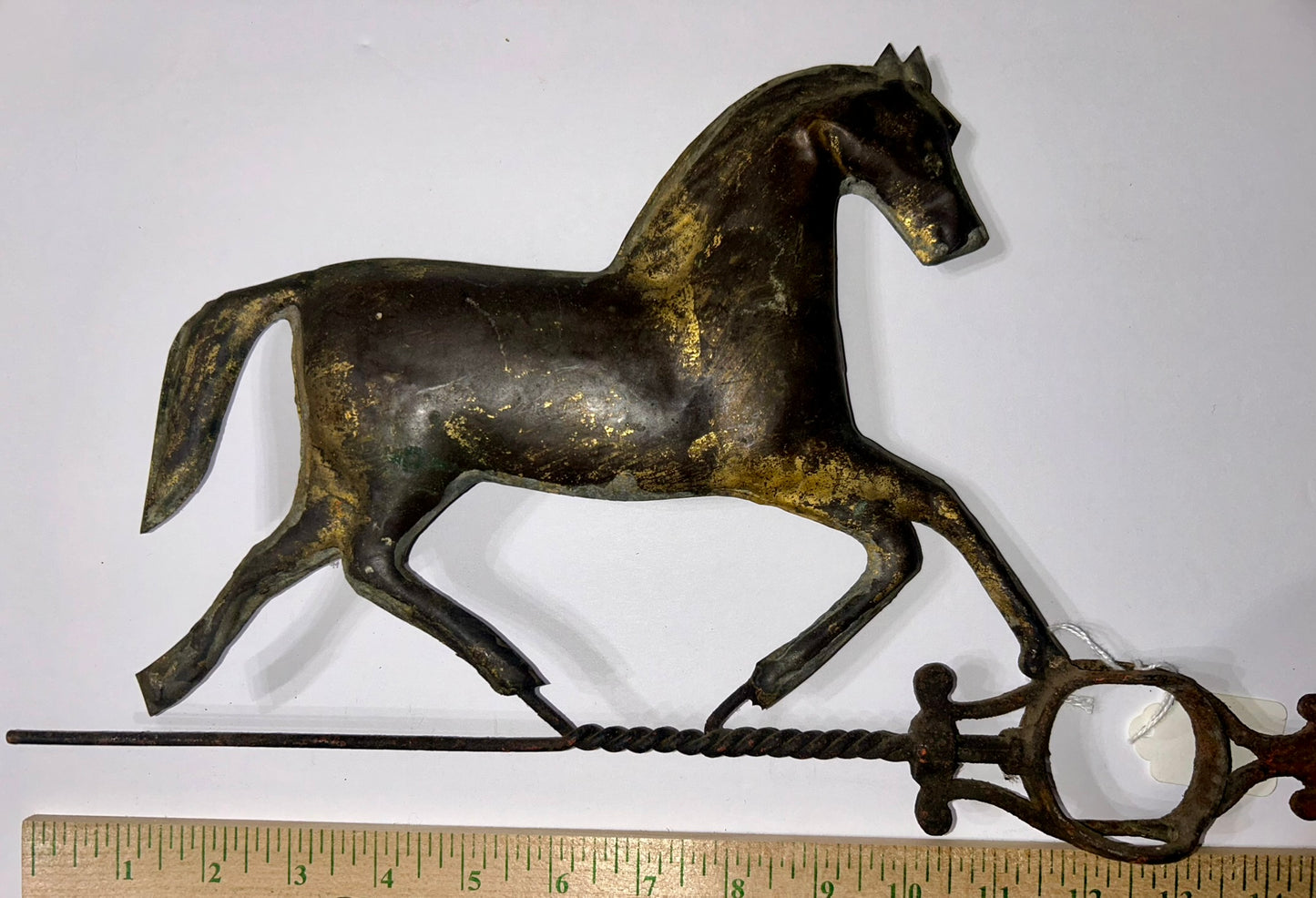 ANTIQUE RUNNING HORSE WEATHERVANE ARROW