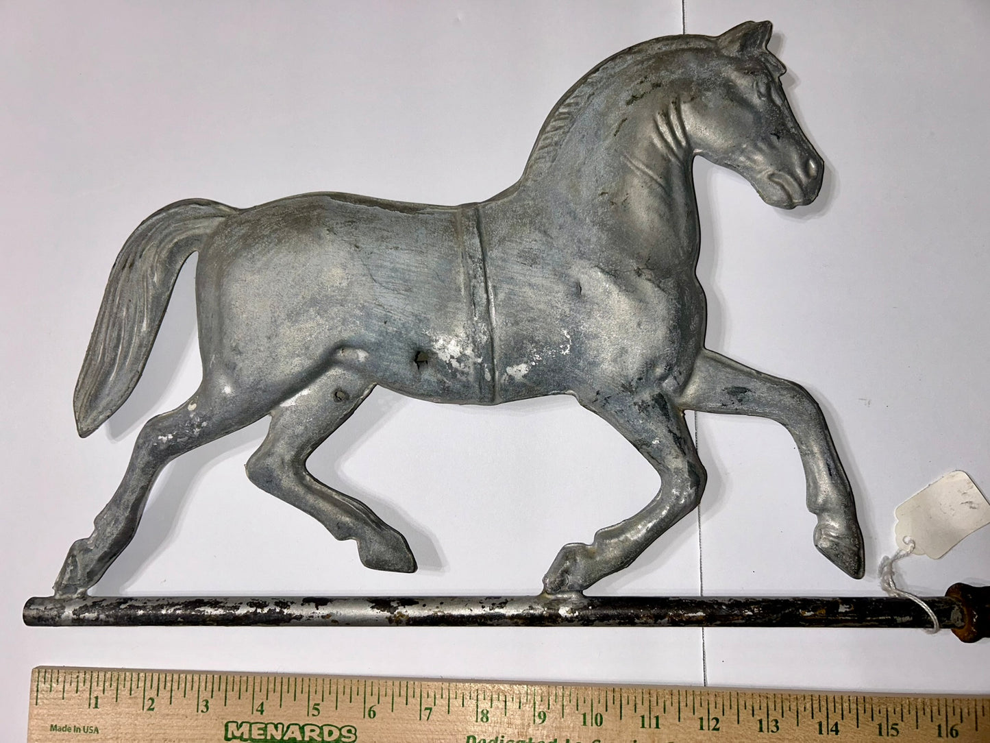 ANTIQUE CIRCUS HORSE WEATHERVANE ARROW BY KING