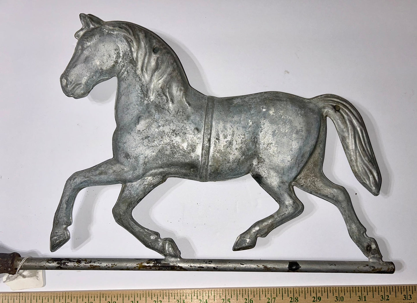 ANTIQUE CIRCUS HORSE WEATHERVANE ARROW BY KING