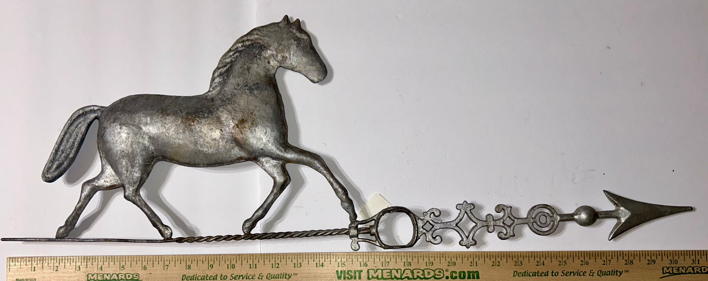 ANTIQUE HORSE LARGE WEATHERVANE