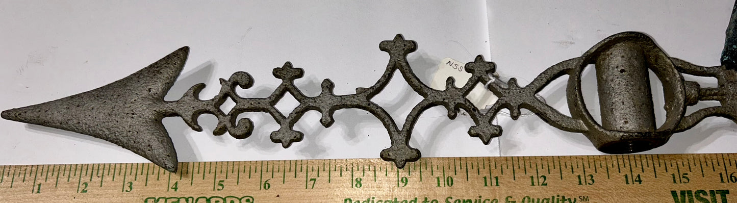 ANTIQUE COPPER RUNNING HORSE WEATHERVANE