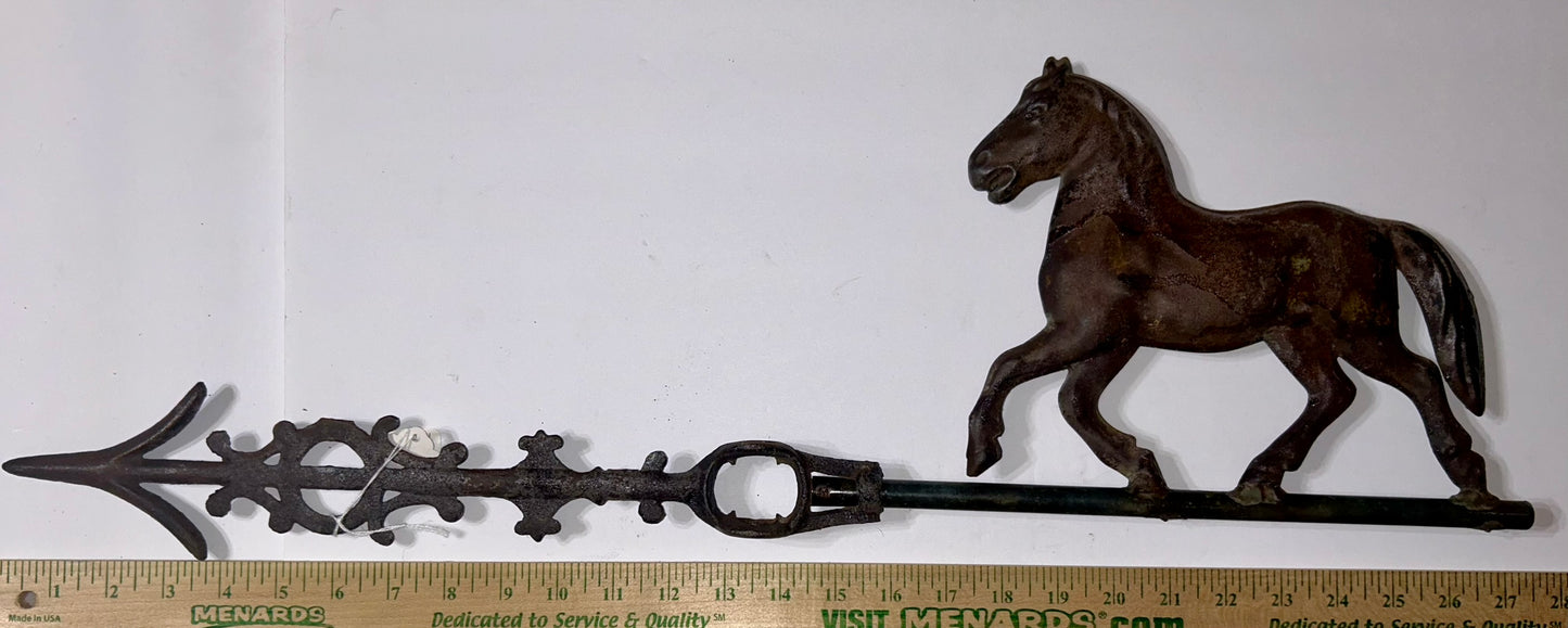 ANTIQUE HORSE WEATHERVANE
