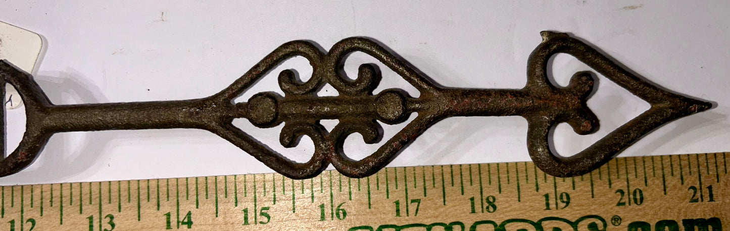 ANTIQUE ZINC PIG WEATHERVANE ARROW