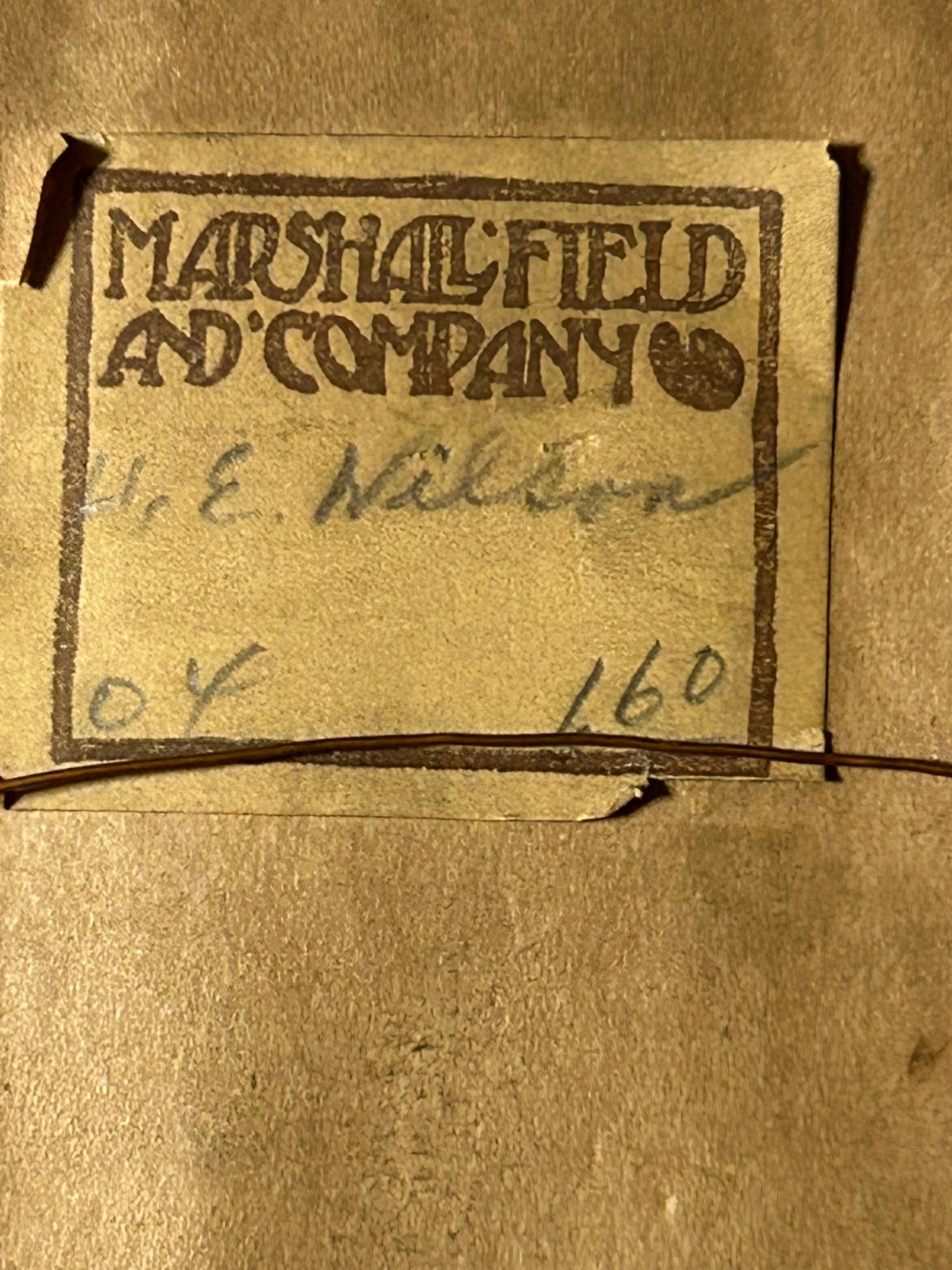 SHEEP WATERCOLOR BY H. E. WILSON