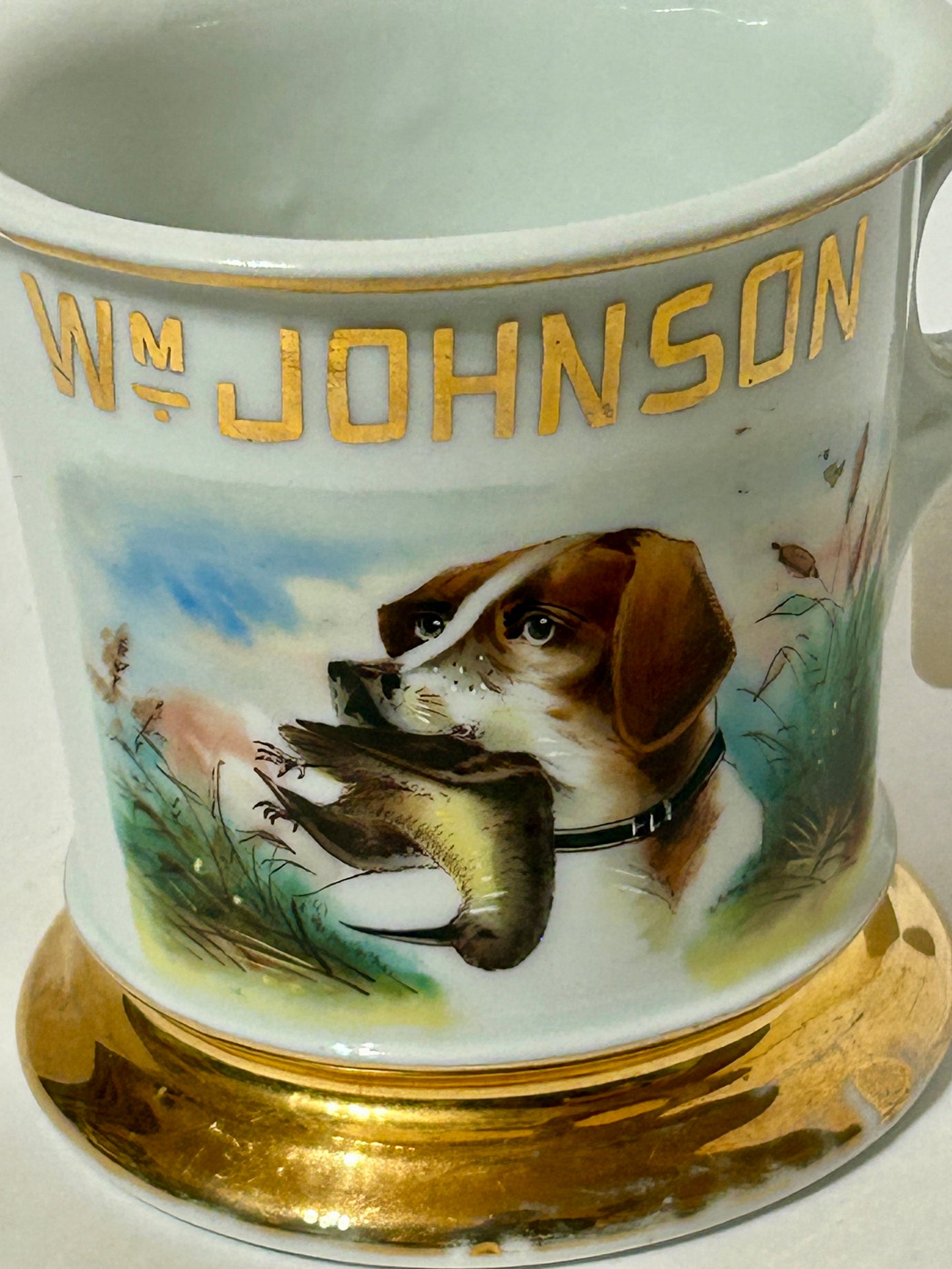 HUNTER ANTIQUE OCCUPATIONAL SHAVING MUG