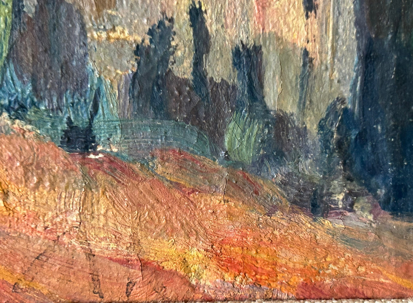 SOUTHWEST PAINTING OF TAXCO CITY BY REYNALDO MAYA