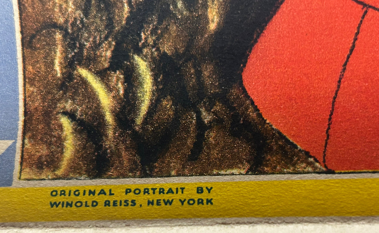 GREAT NORTHERN RAILWAY CHIEF YELLOW KIDNEY WINOLD REISS 1935 CALENDAR