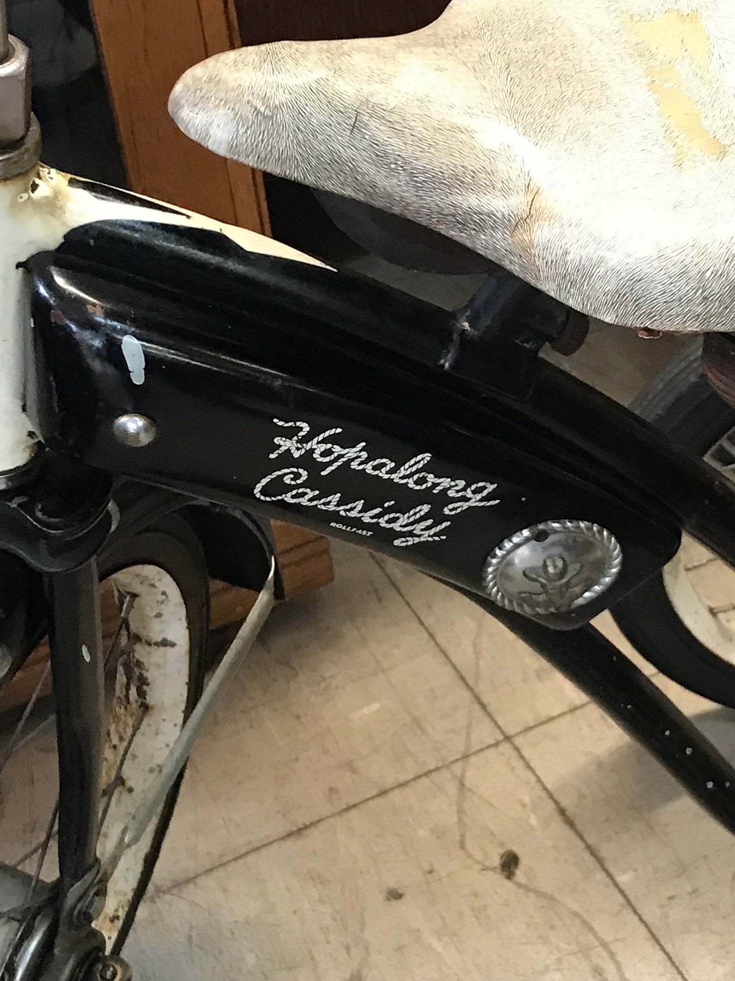 HOPALONG CASSIDY 1950'S TRICYCLE