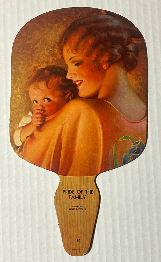 PETERSBURG NEBRASKA ADVERTISING FAN FOR PETERS SHOES