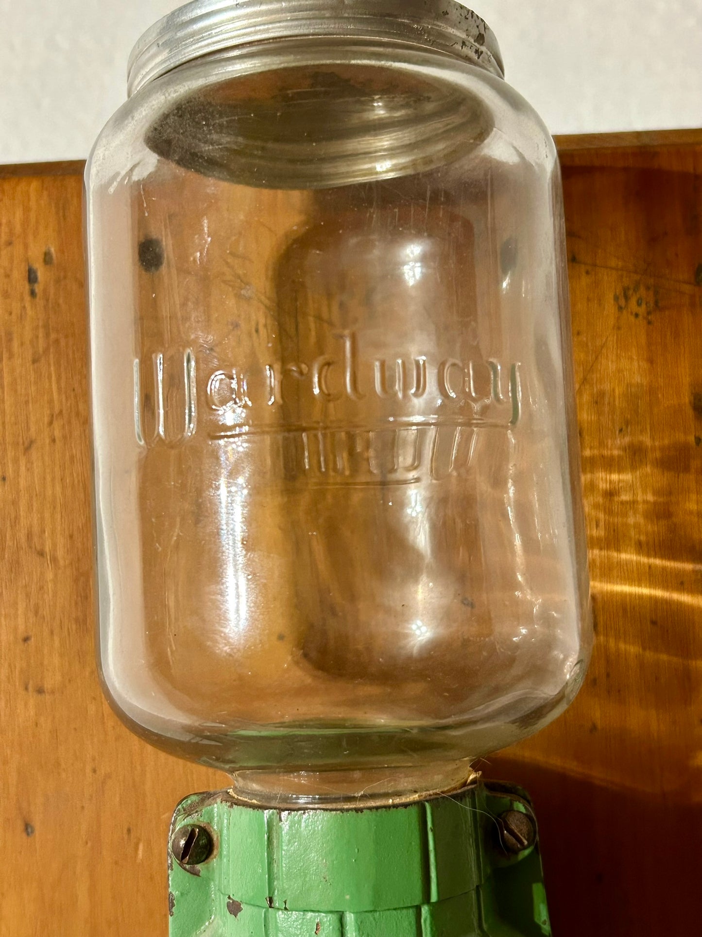 WARDWAY WALL ANTIQUE COFFEE GRINDER