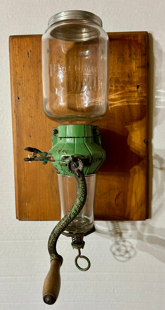 WARDWAY WALL ANTIQUE COFFEE GRINDER