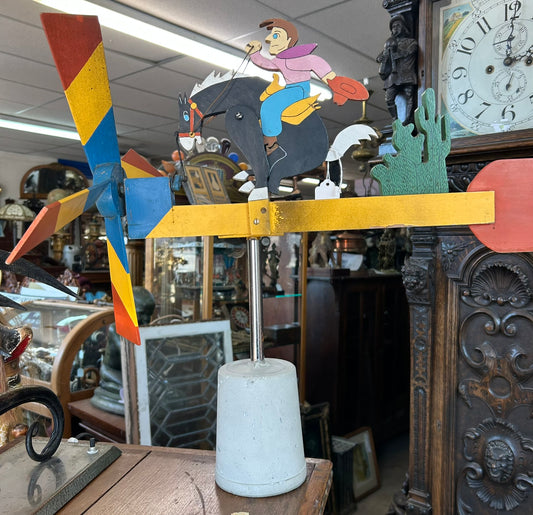 COWBOY WHIRLIGIG
