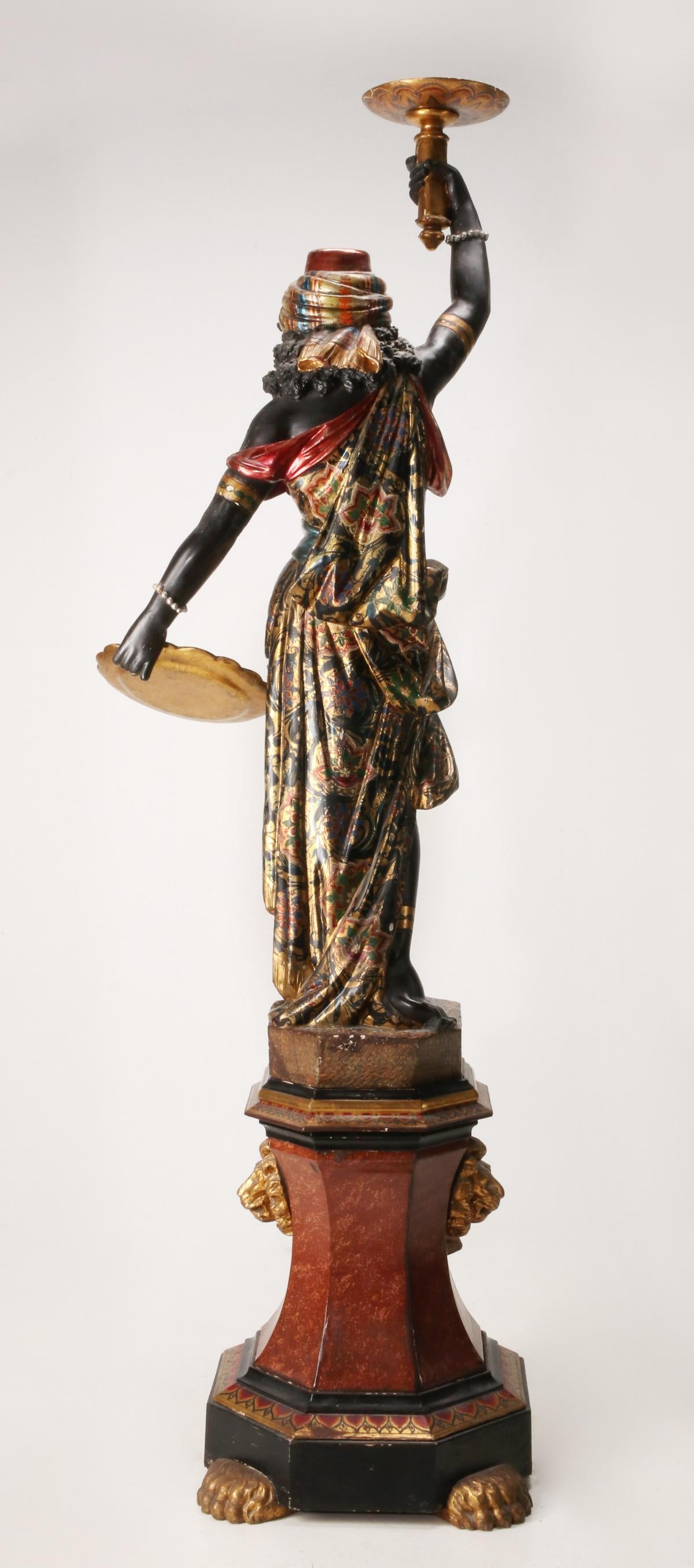 ANTIQUE BLACKAMOOR FIGURE