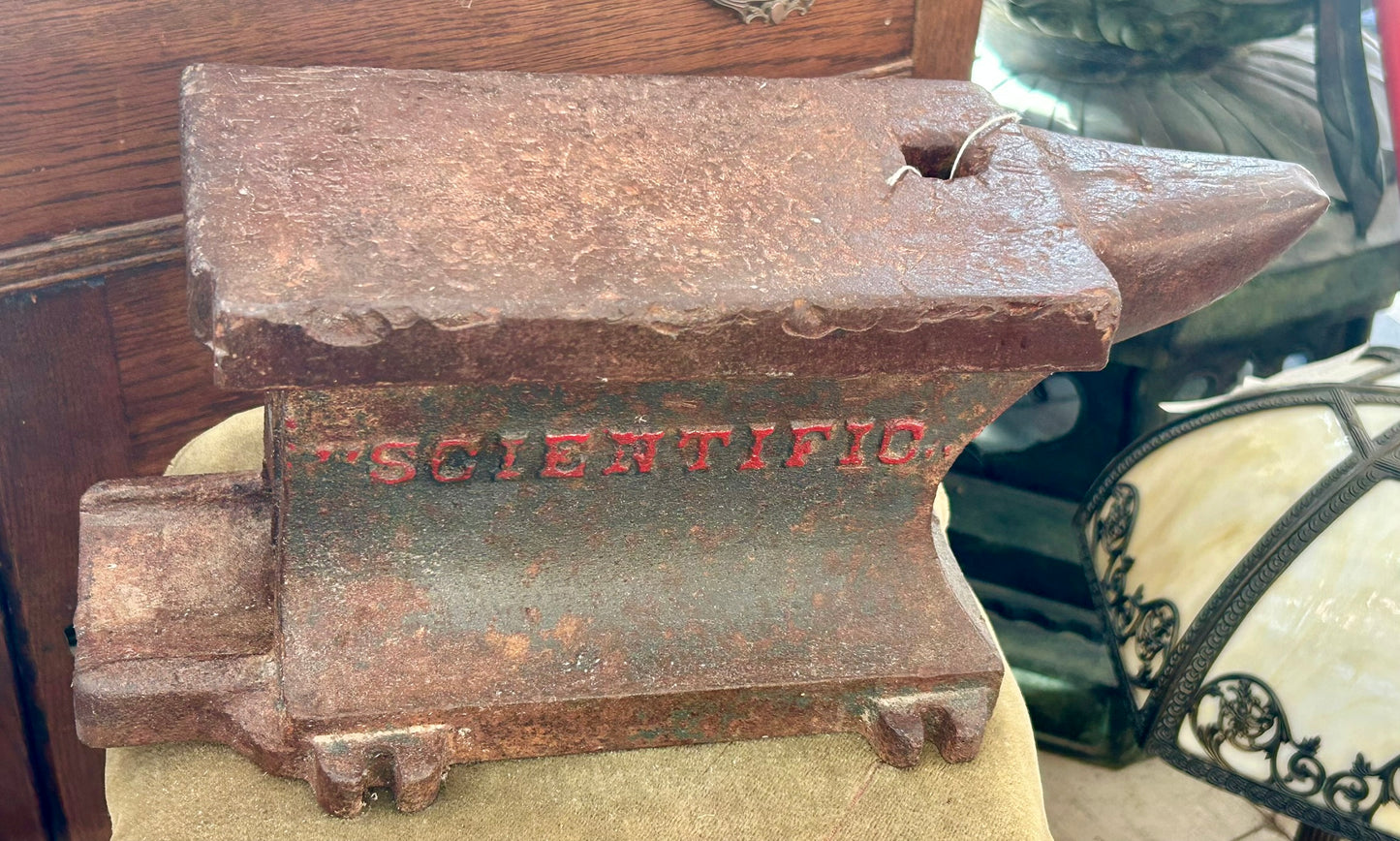"SCIENTIFIC" ANVIL BY FOOS MFG. CO.