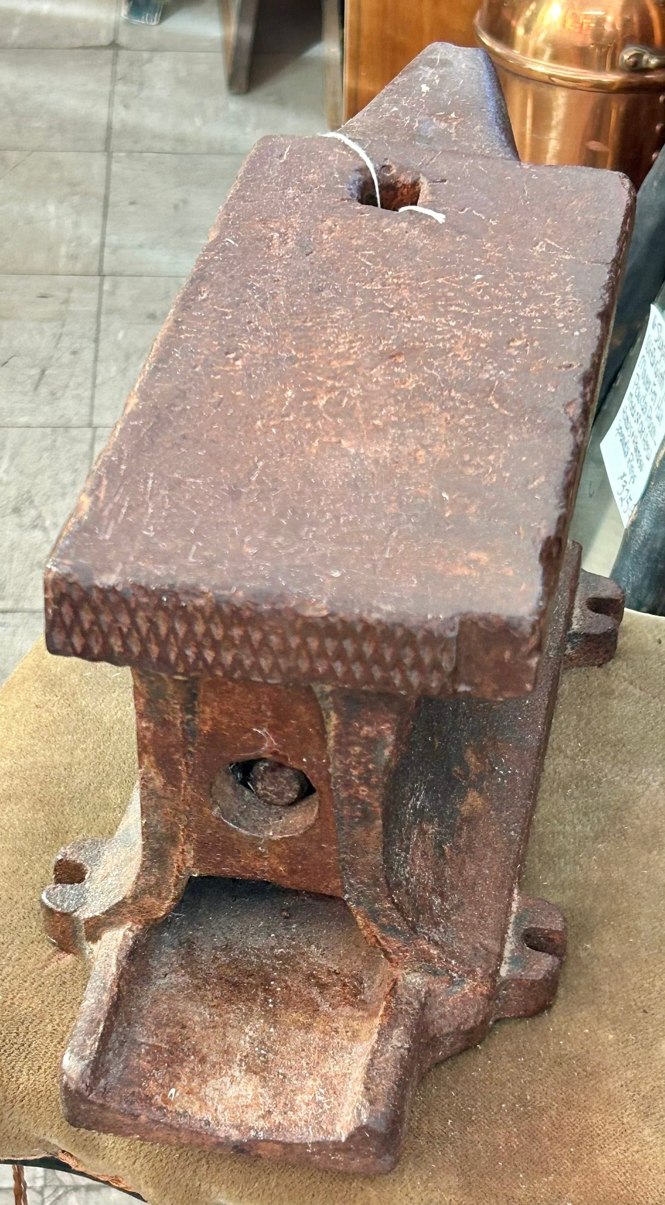 "SCIENTIFIC" ANVIL BY FOOS MFG. CO.