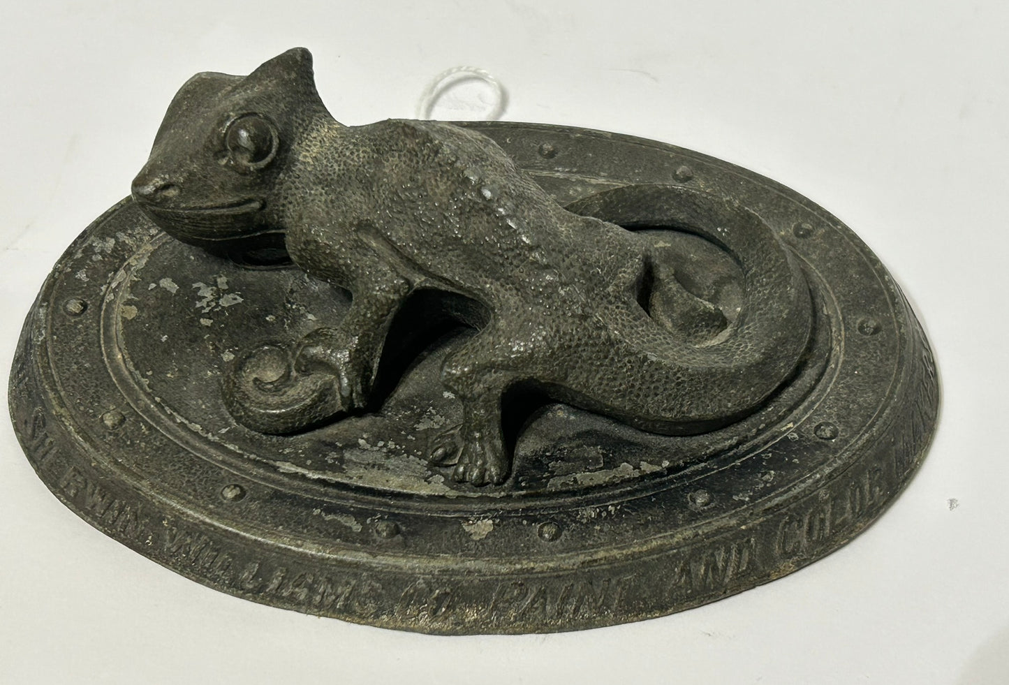CHAMELEON METAL ADVERTISING PAPERWEIGHT FOR SHERWIN WILLIAMS PAINT