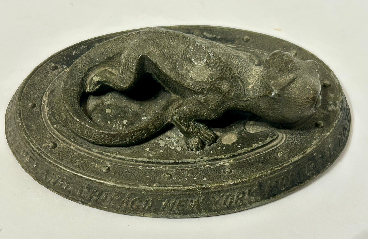 CHAMELEON METAL ADVERTISING PAPERWEIGHT FOR SHERWIN WILLIAMS PAINT