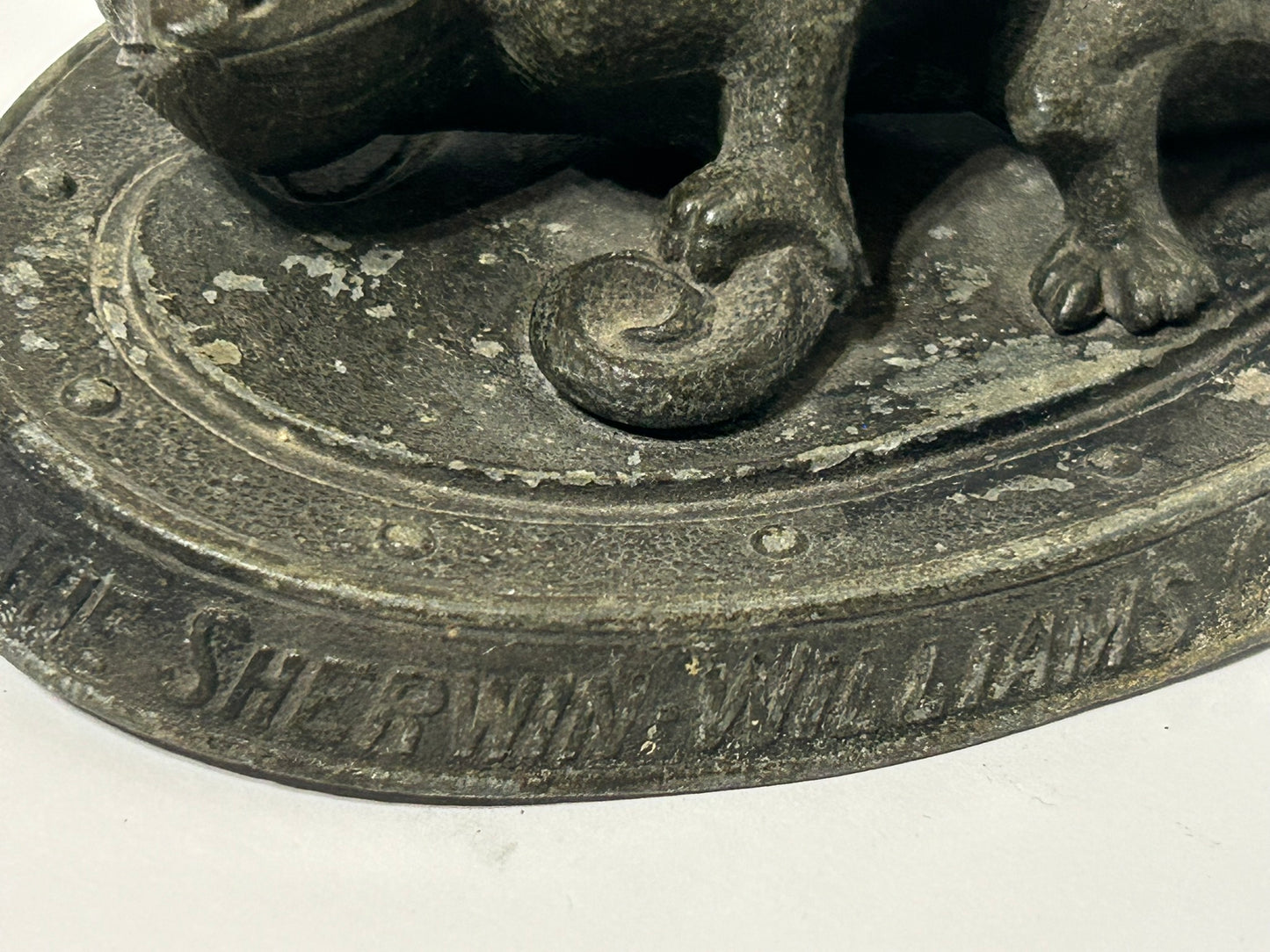 CHAMELEON METAL ADVERTISING PAPERWEIGHT FOR SHERWIN WILLIAMS PAINT