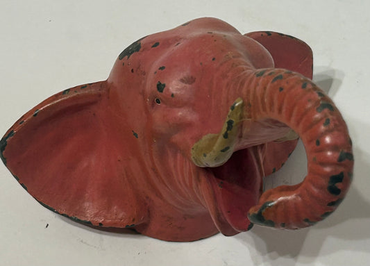 PINK ELEPHANT FIGURAL METAL BOTTLE OPENER