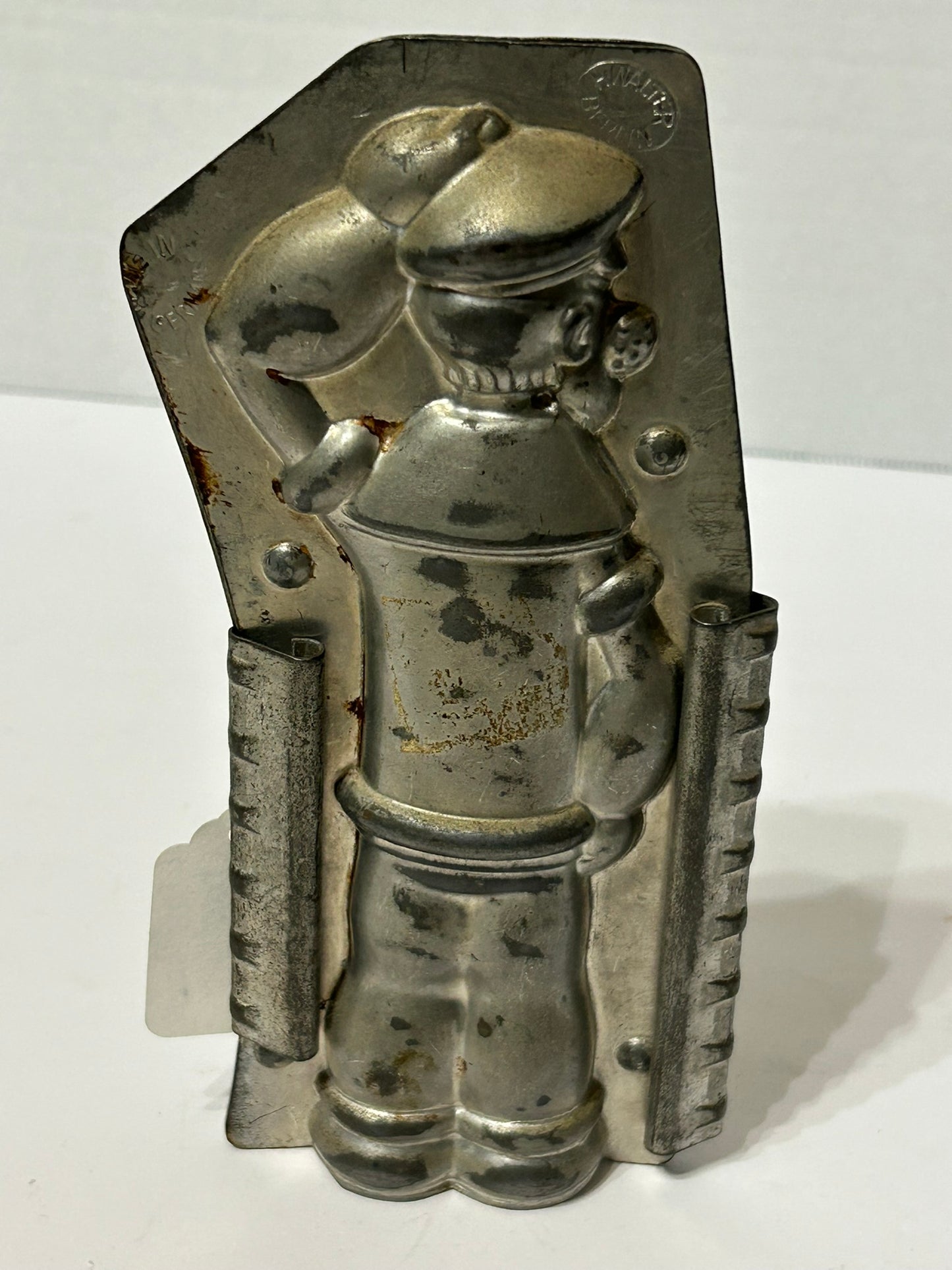 POPEYE CHOCOLATE TIN MOLD FROM 1930'S