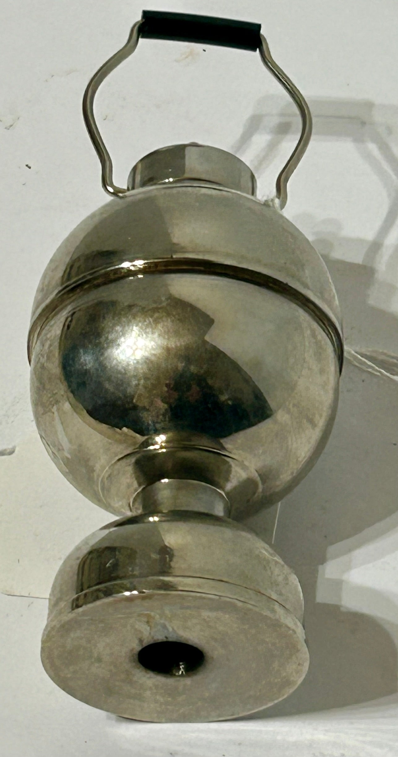 COLEMAN METAL LAMP PAPERWEIGHT