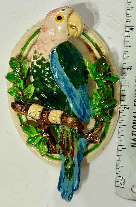 DOOR KNOCKER IN SHAPE OF PARROT