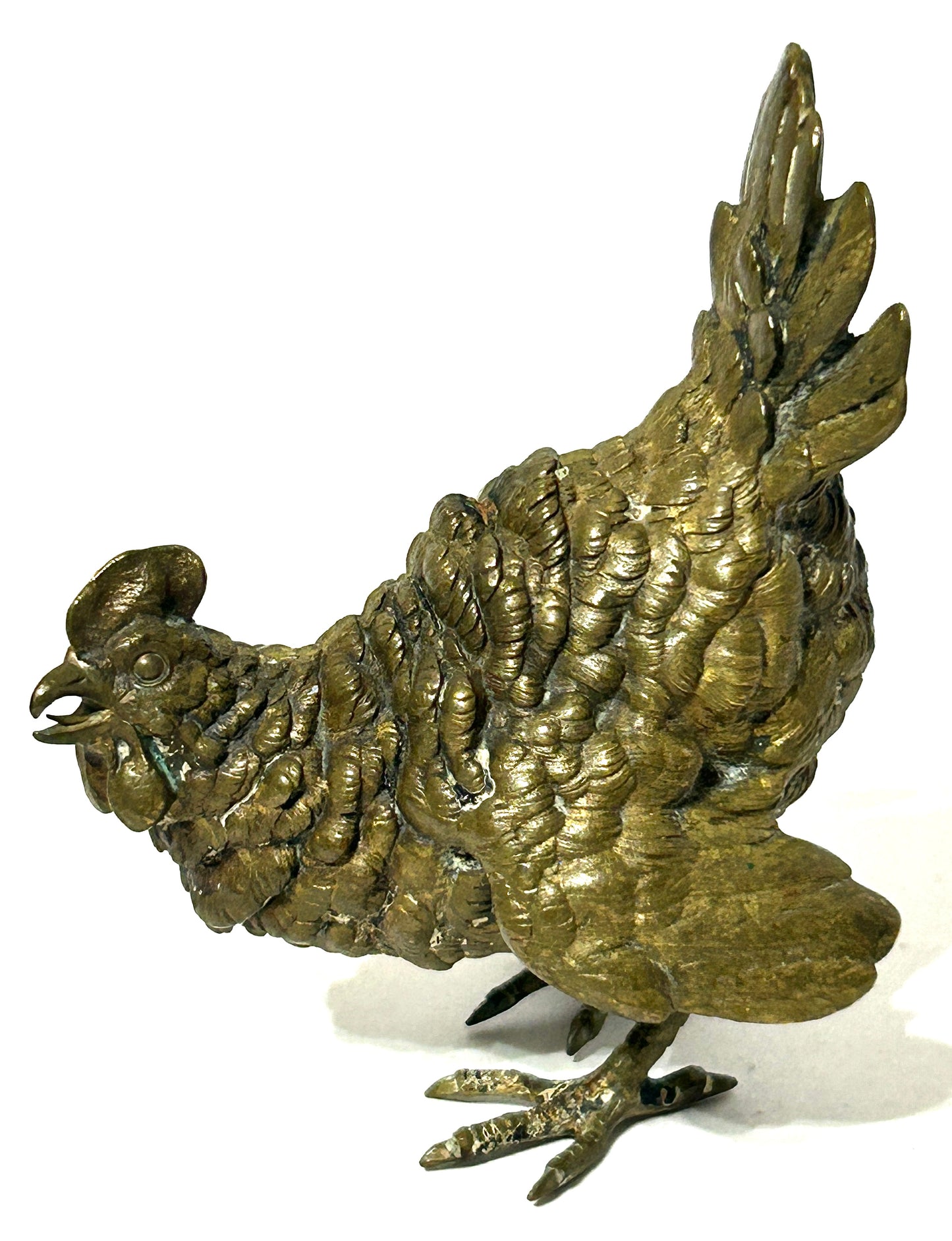 FRANZ BERGMAN BRONZE CHICKEN