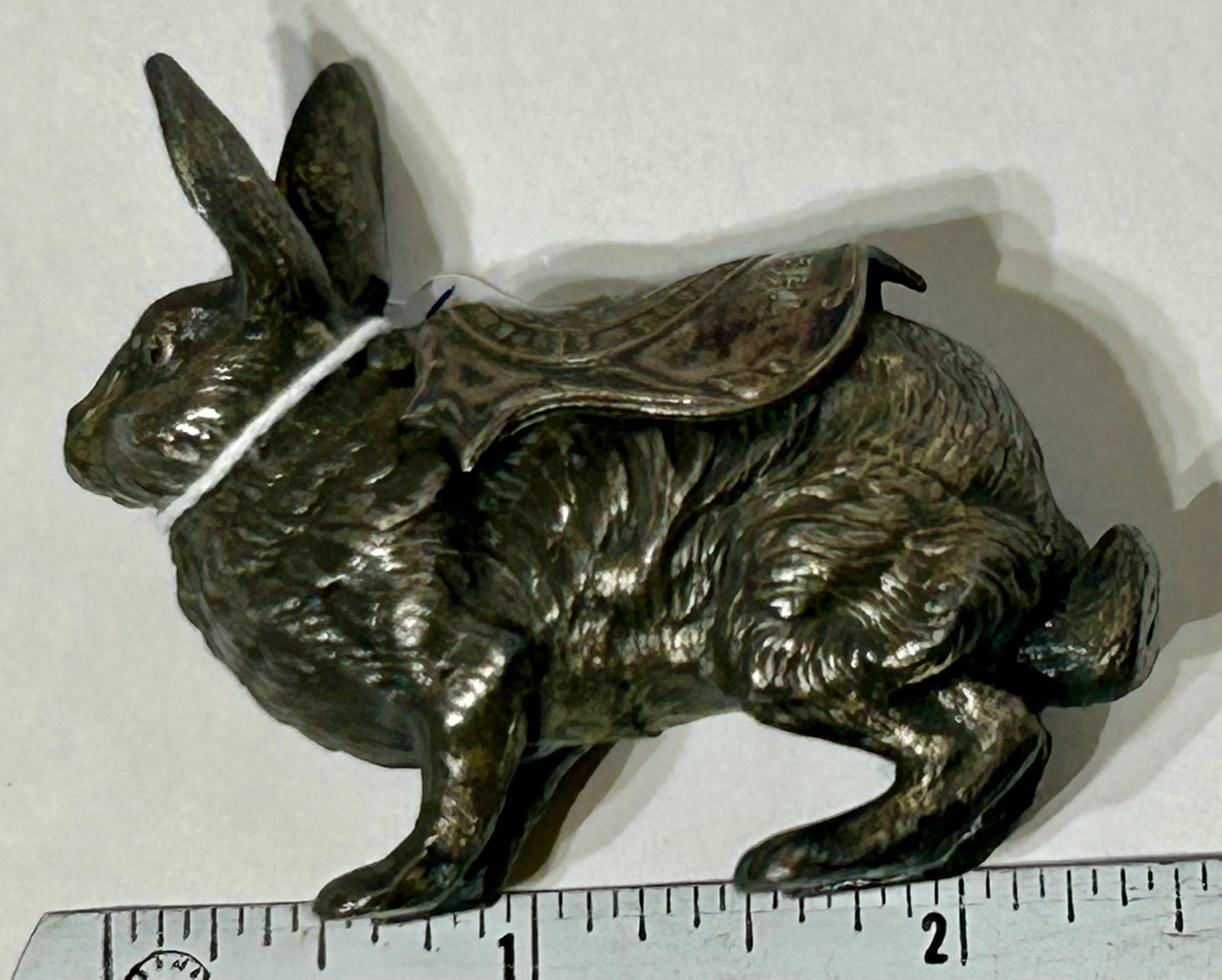 IRON RABBIT SOUVENIR PAPERWEIGHT FOR THE WEIRS, NEW HAMPSHIRE