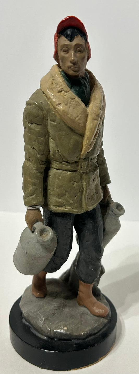 FRED PRESS DAIRY MAN SCULPTURE CIRCA 1940