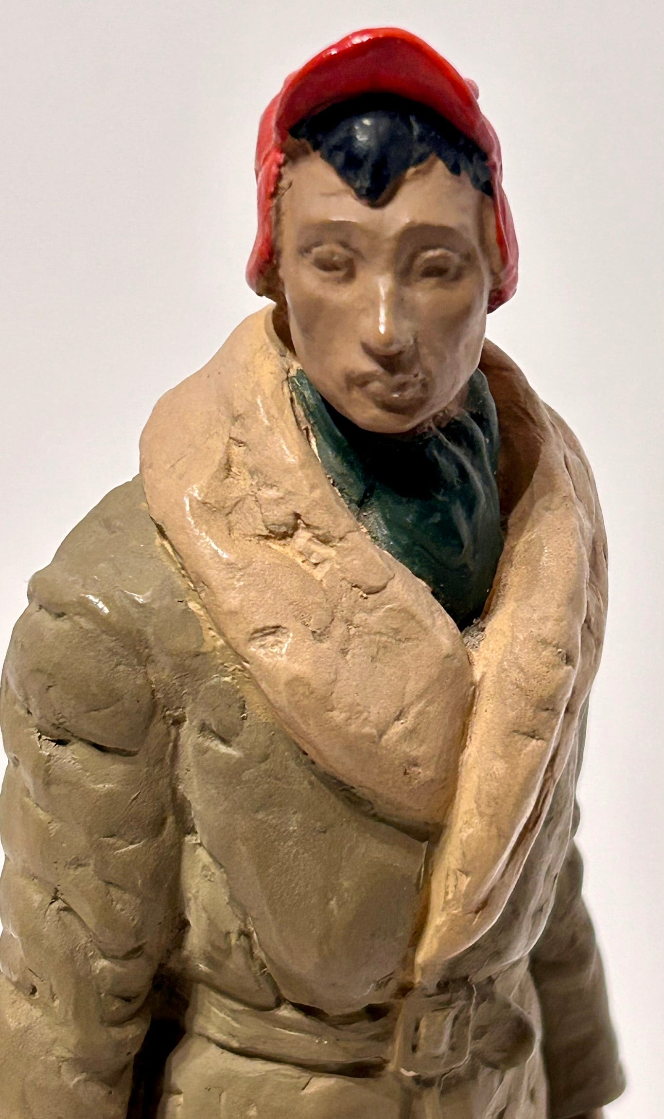 FRED PRESS DAIRY MAN SCULPTURE CIRCA 1940