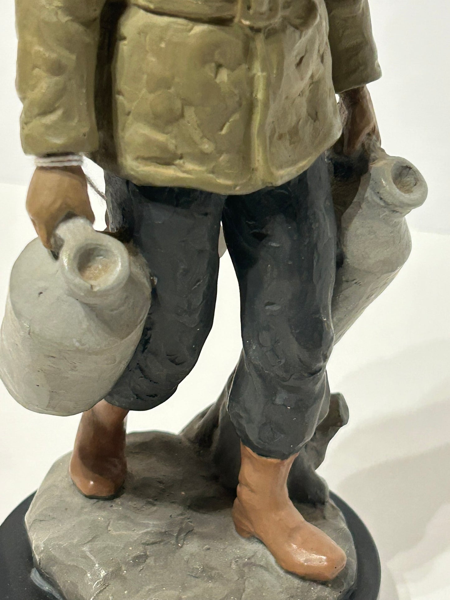 FRED PRESS DAIRY MAN SCULPTURE CIRCA 1940