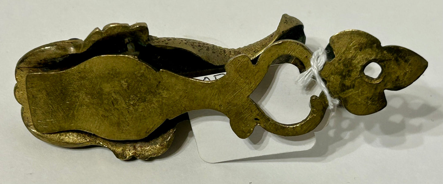 DOLPHIN ANTIQUE BILL CLIP