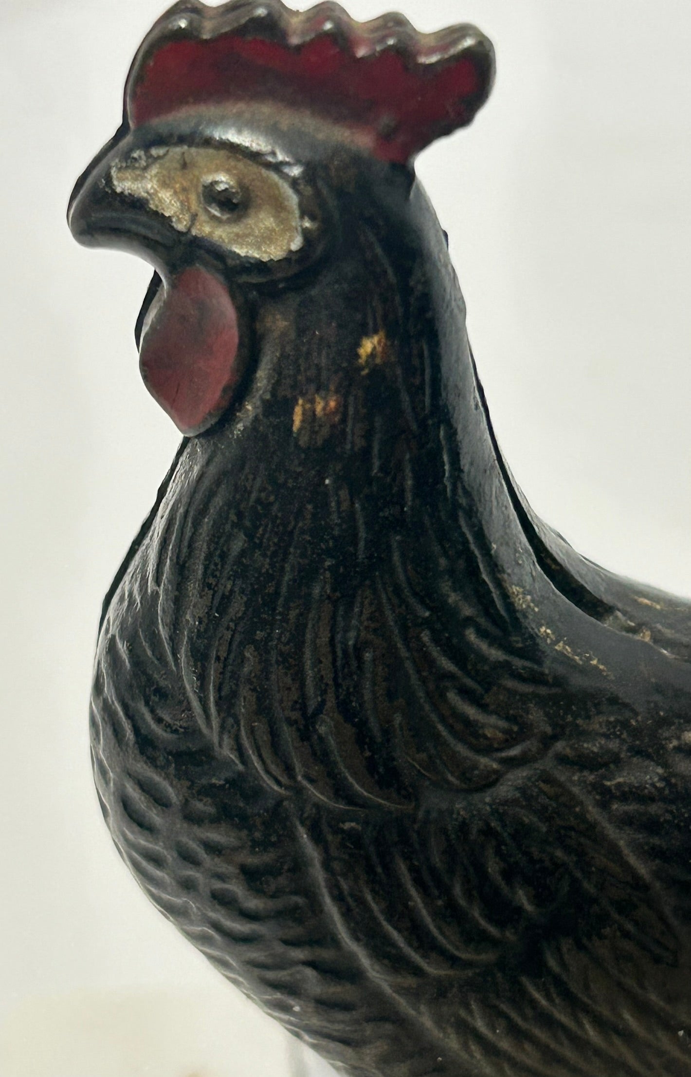 CAST IRON ROOSTER STILL BANK
