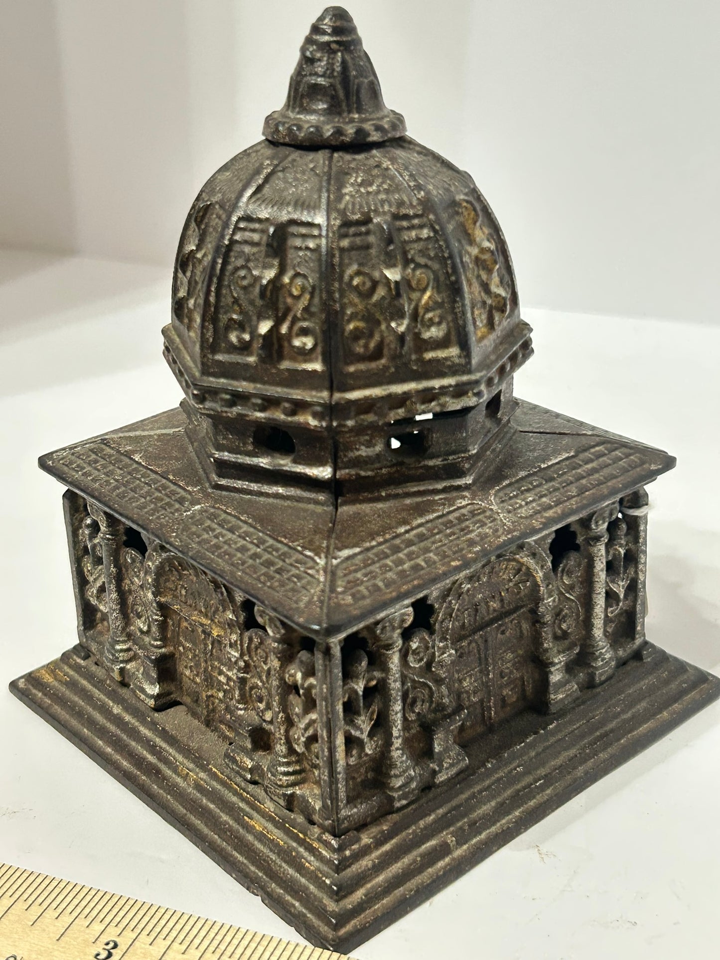 ANTIQUE COLUMBIA IRON BANK