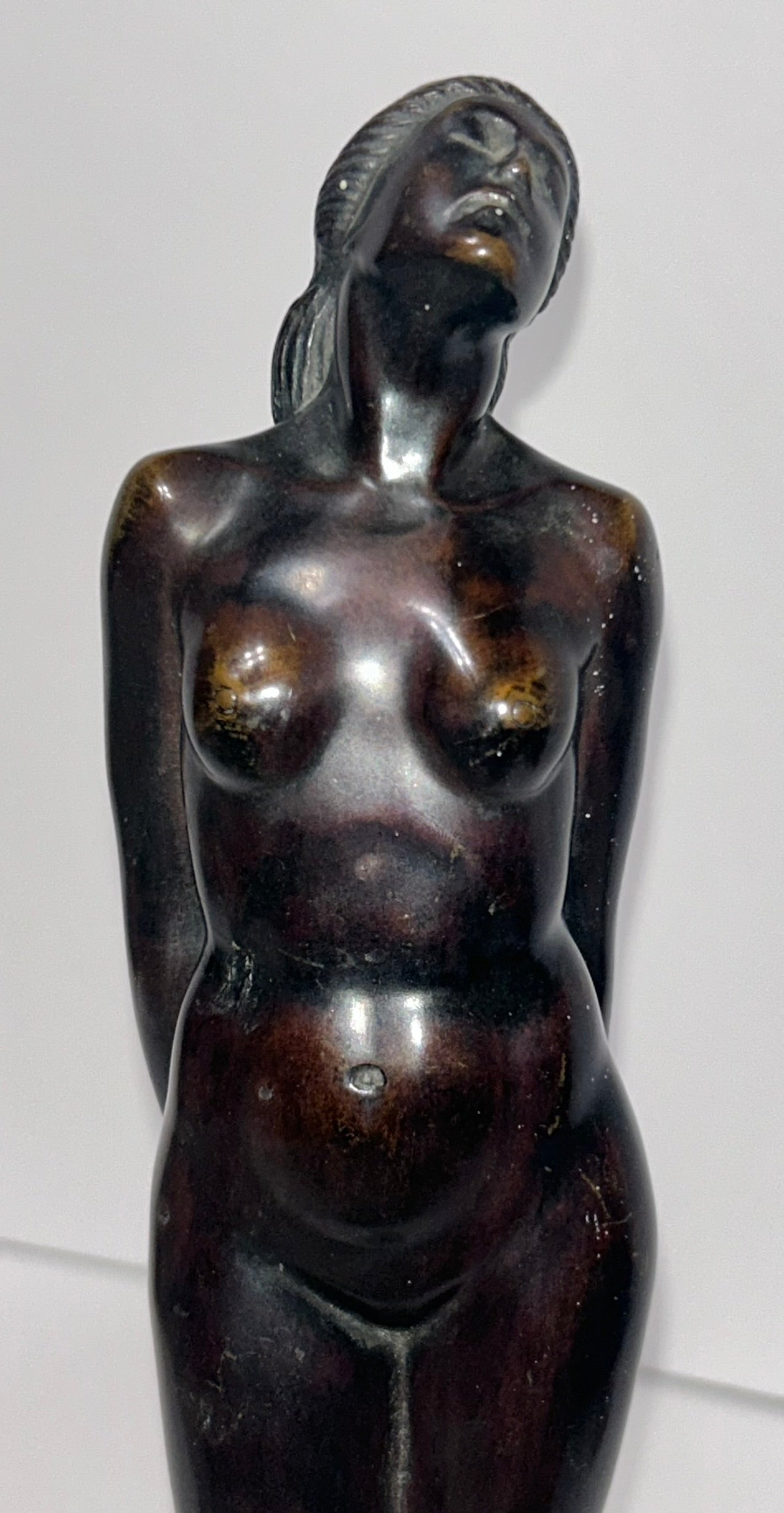 LILLI KERZINGER WERTH 1897-1971 GERMANY BRONZE NUDE STATUE