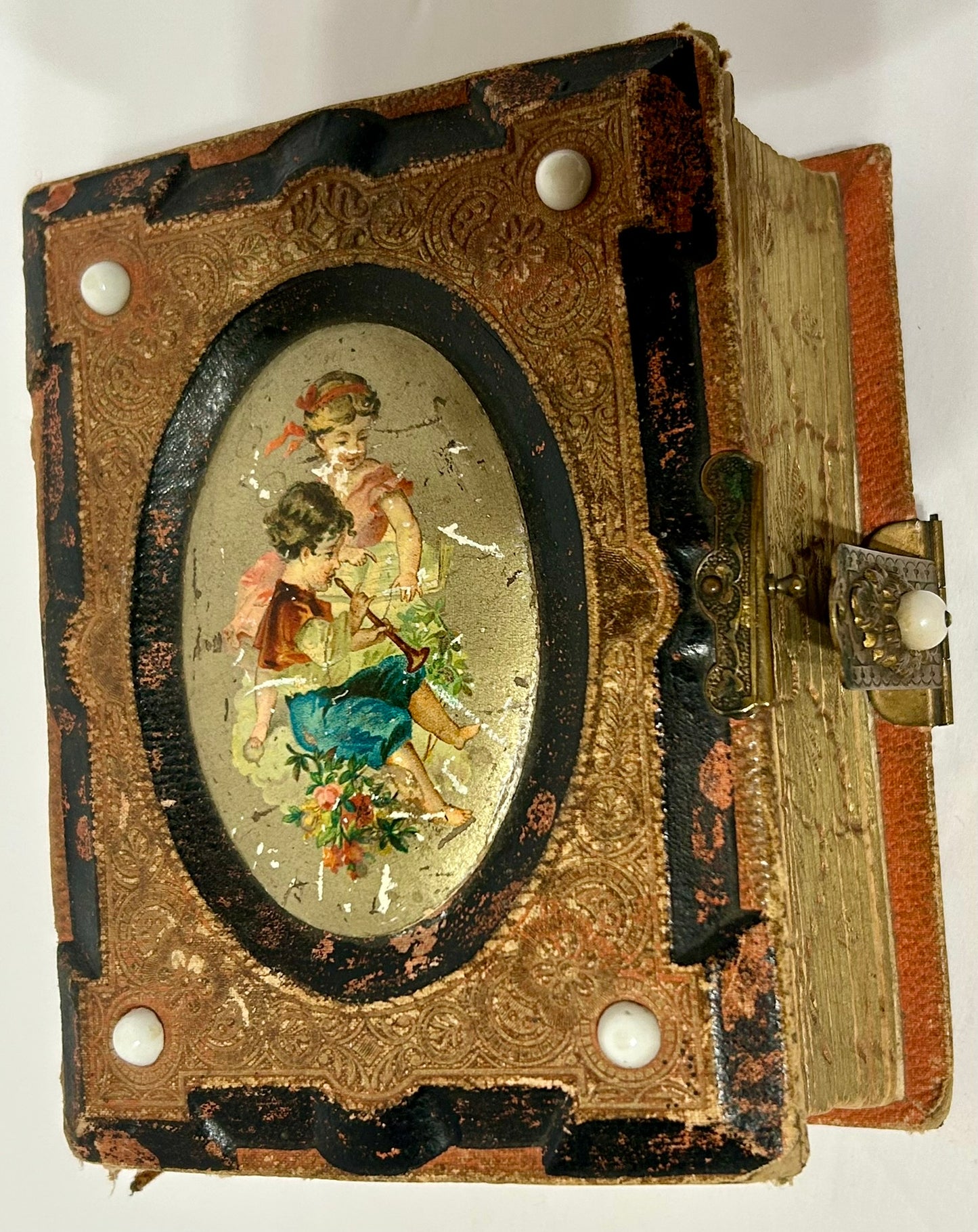 CIVIL WAR OFFICER PHOTO IN PERIOD PHOTO ALBUM
