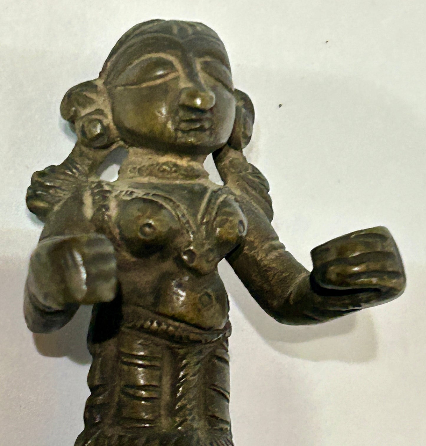 ANTIQUE BRONZE EAST ASIAN IDOL