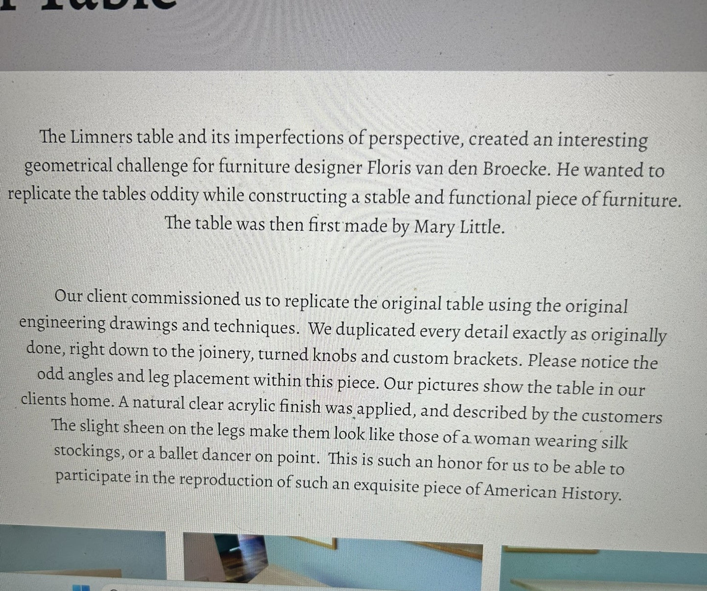 Custom Made Table By Zonkers Custom Woods, Omaha Nebraska