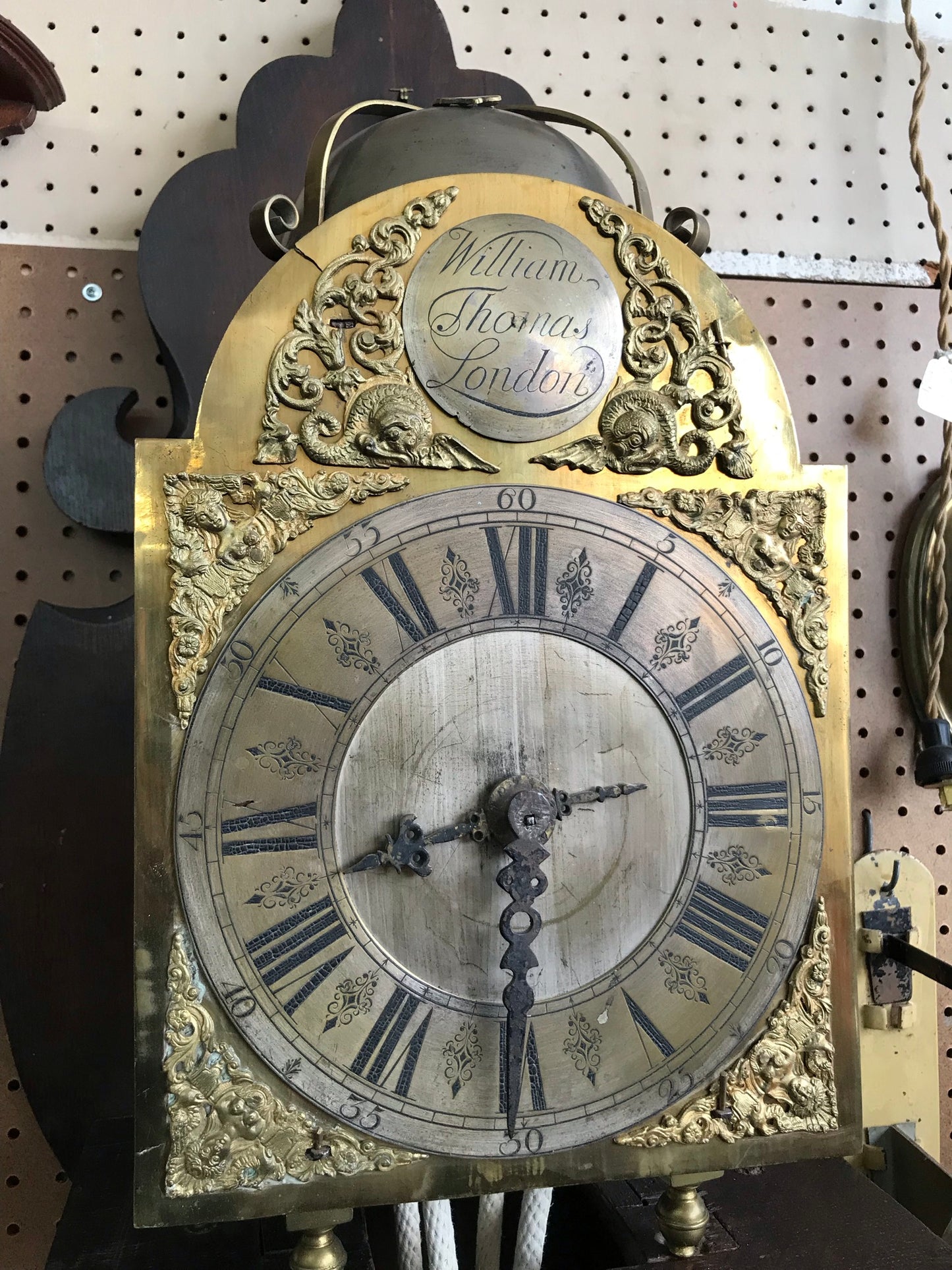 ANTIQUE CIRCA 1700's LANTERN CLOCK