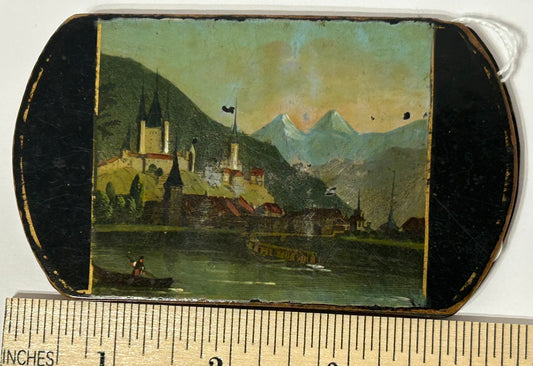 CIGAR OR GLASSES PAPER MACHE ANTIQUE FRENCH CASE